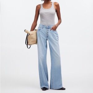 Madewell High-Waisted Wide-leg Jeans